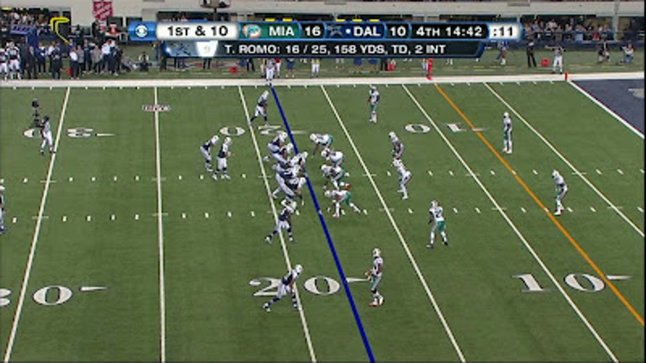 11 for '11: #8 - Romo's Best Throw Of The Year